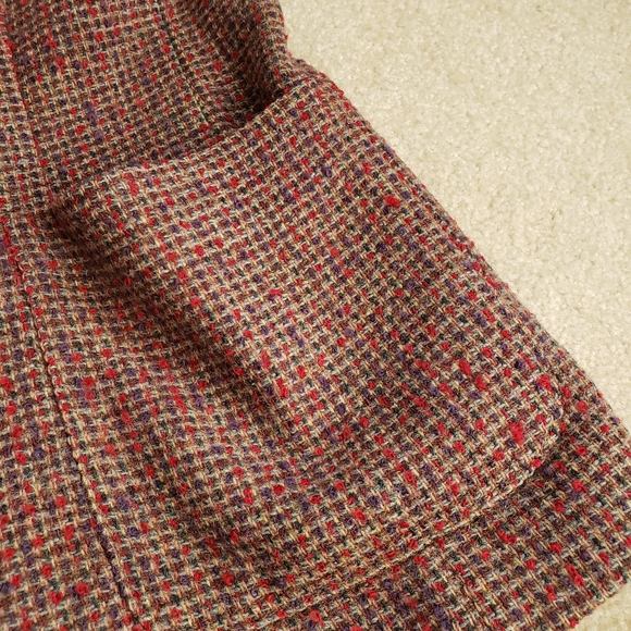 VTG GUC Jones of New York Haberdashery Women's Tweed Blazer. Size 8. - Picture 5 of 9